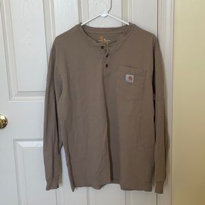 Men’s Carhartt Long Sleeve Pocket Henley T-Shirt